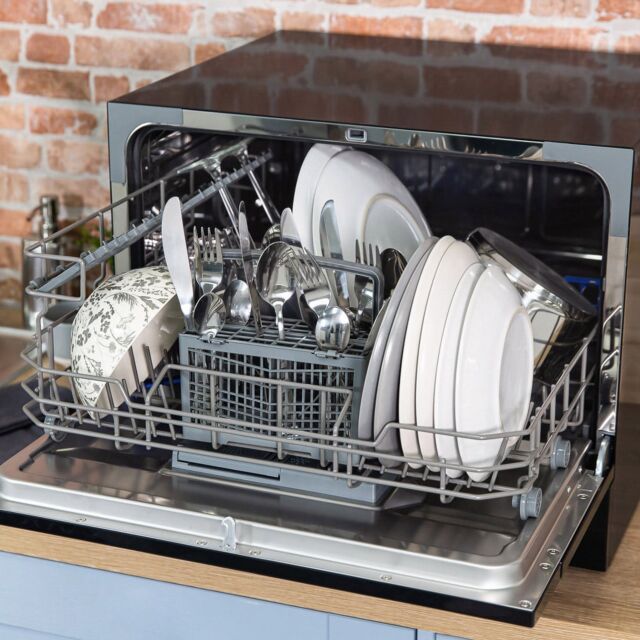 Russell Hobbs RHTTDW6B TableTop Dishwasher