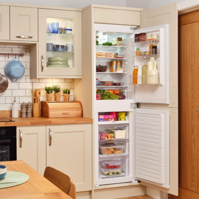 Sensis RFCMBI015450EW 54cm Frost Free Fridge Freezer
