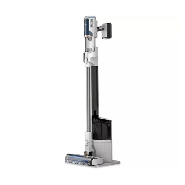 Shark BU3521UK Clean & Empty Cordless Vacuum Cleaner & Auto-Empty System - 40 Minutes Run Time - White