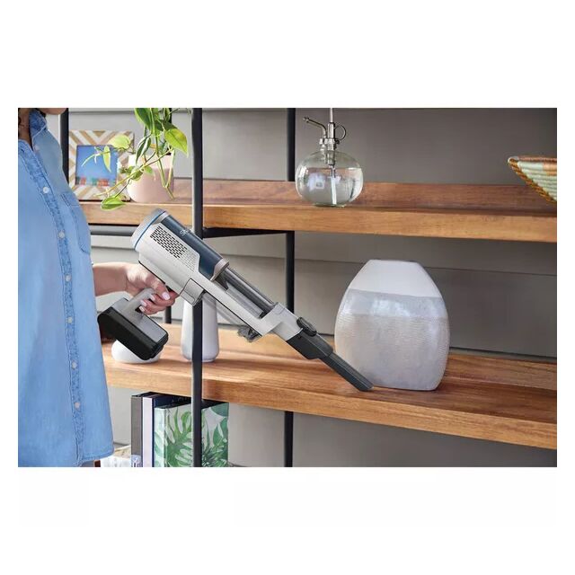 Shark BU3521UK Clean & Empty Cordless Vacuum Cleaner & Auto-Empty System - 40 Minutes Run Time - White