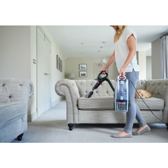 Shark NZ801UKT Anti Hair Wrap Upright Vacuum Cleaner with Powered Lift- Away TruePet - Blue