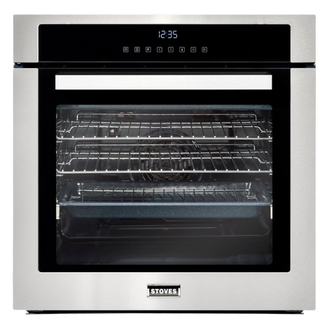 Stoves 444410034 SEB602TCC 59.5cm Built In Electric Single Oven - Stainless