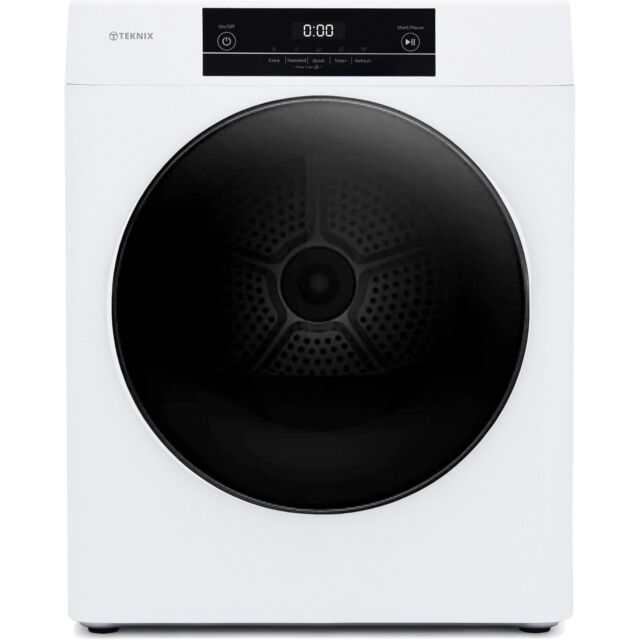 Teknix TK2V3W 3kg Compact Vented Tumble Dryer