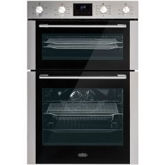 Belling 444411402  BI903MFC 59.4cm Built In Electric Double Oven - Stainless Steel