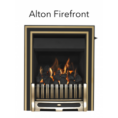 Valor Fires 05945FSA5 ALLURE FS Inlay Trim Black/Brass (SELECT FIREFRONT)