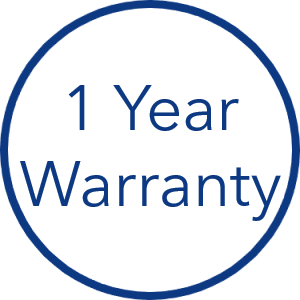 1 Year Warranty